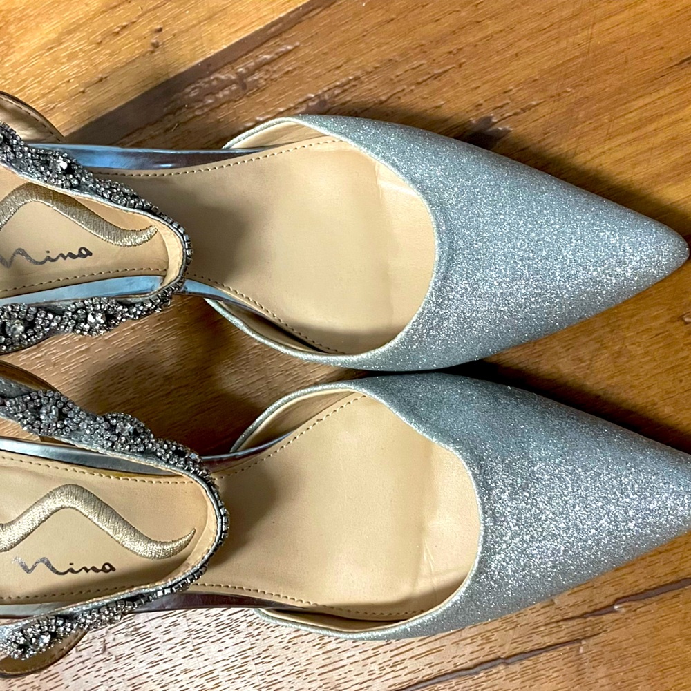 Sleek rhinestone party wear sandal